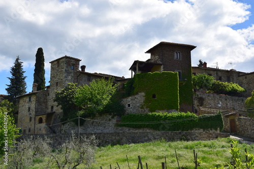 Montefioralle in Chianti Toscana