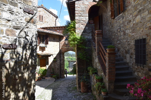 Montefioralle in Chianti Toscana