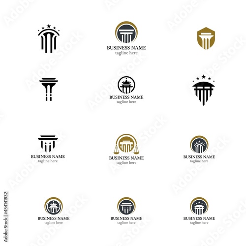 Law logo icon pack