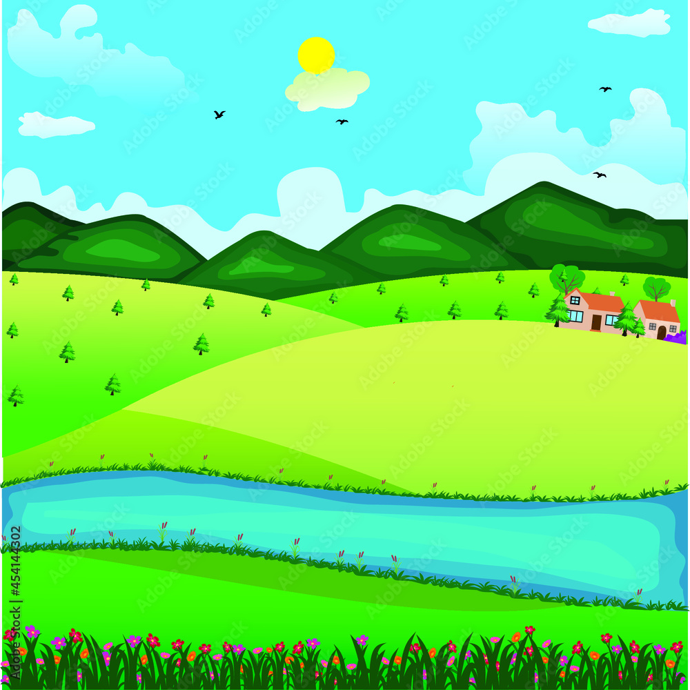 Landscape Illustration Landscape Illustration