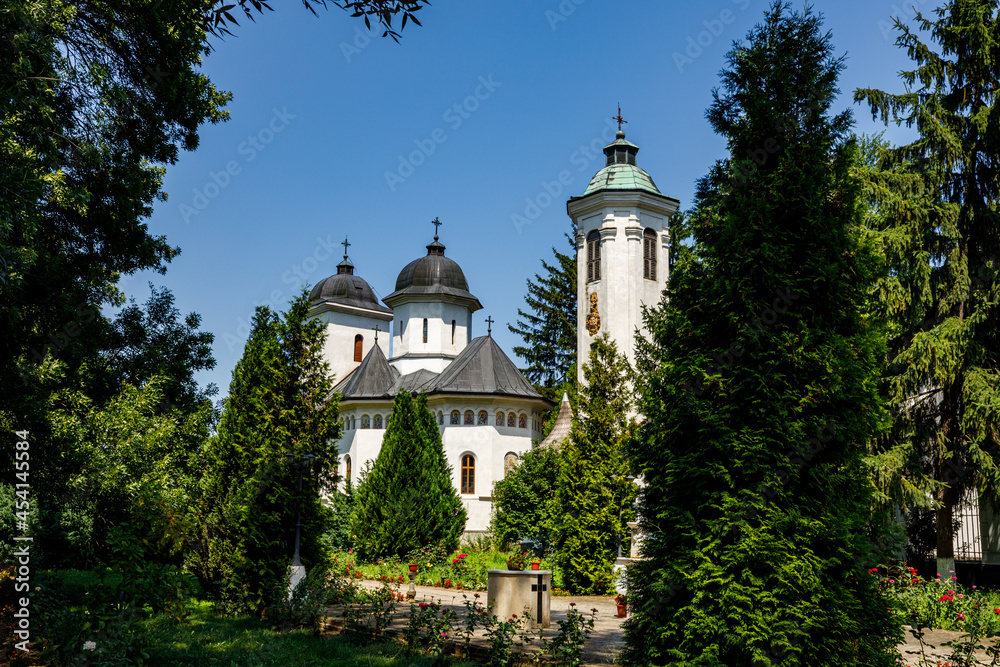 The monastery of Hodos Bodrog at Arad in Romania The monastery of Hodos Bodrog at Arad in Romania