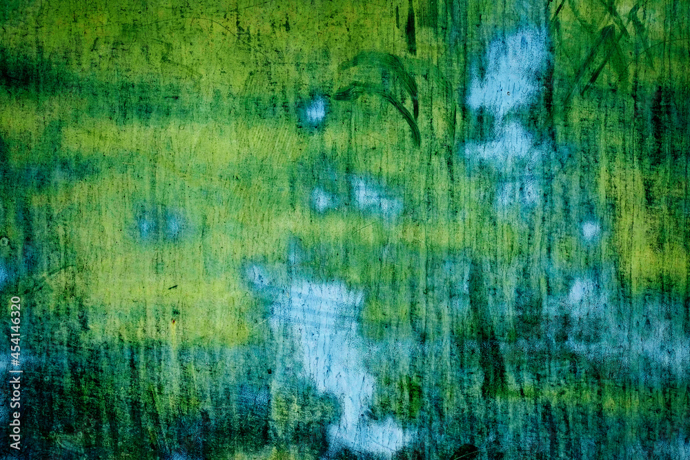 Green Painted Metal Texture with Rust and Wear Green Painted Metal Texture with Rust and Wear