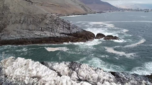 Rocas en el mar, naturaleza photo