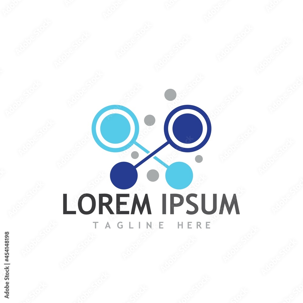 Molecule vector illustration design Molecule vector illustration design