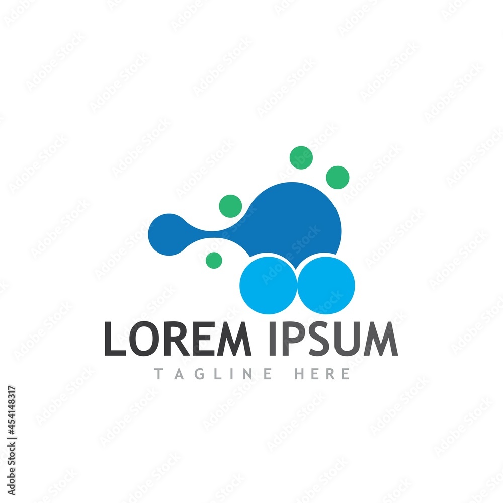 Molecule vector illustration design Molecule vector illustration design