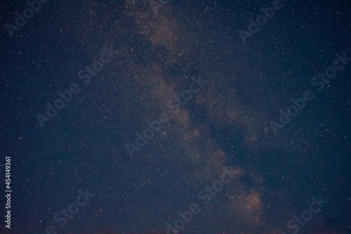 Fototapeta Naklejka Na Ścianę i Meble -  Milky Way over the Isle of Skye in August