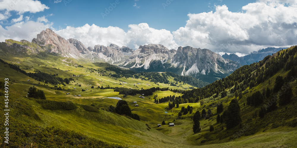 Panoramica Seceda, Val Gardena, Alto-Adige
