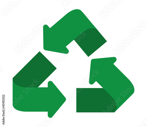 green recycle symbol