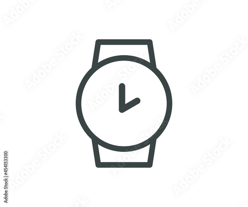 wristwatch icon, vector design, symbol.