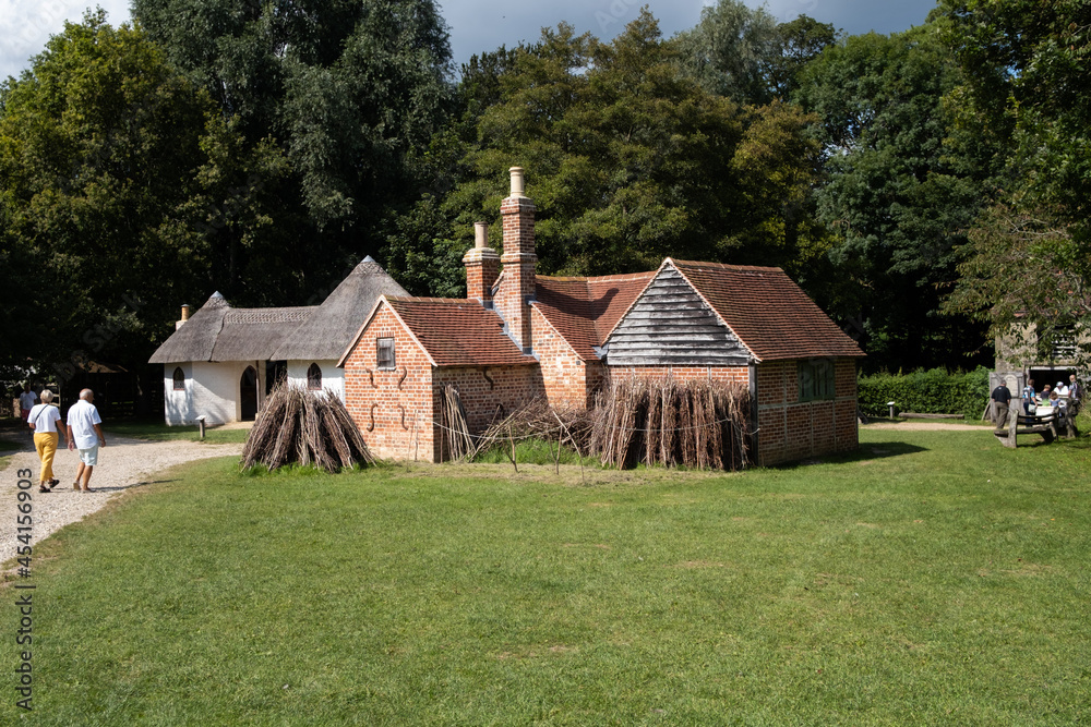 Old building at museum