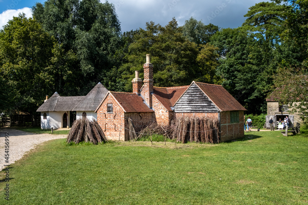 Old building at museum