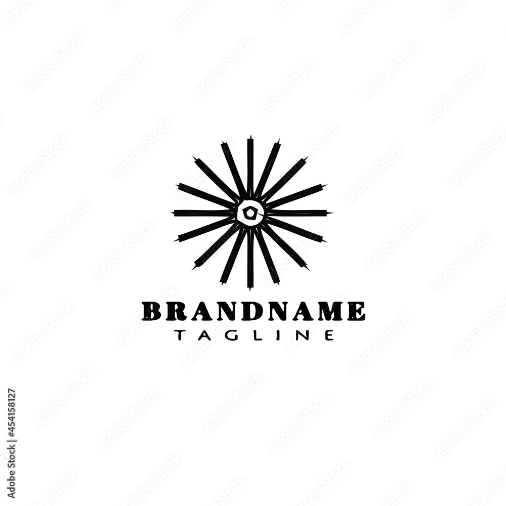 bicycle element part logo cartoon design icon vector illustration bicycle element part logo cartoon design icon vector illustration
