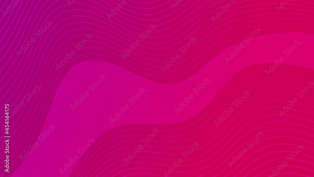Modern colorful gradient background with wave lines Modern colorful gradient background with wave lines