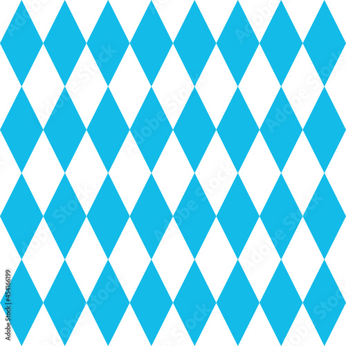 Oktoberfest blue abstract geometric background Vector