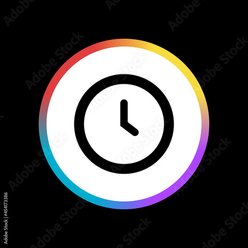 Clock - Sticker
