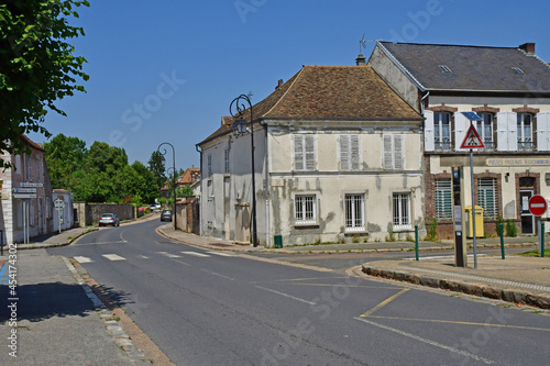 Orgerus; France - july 20 2021 : the village