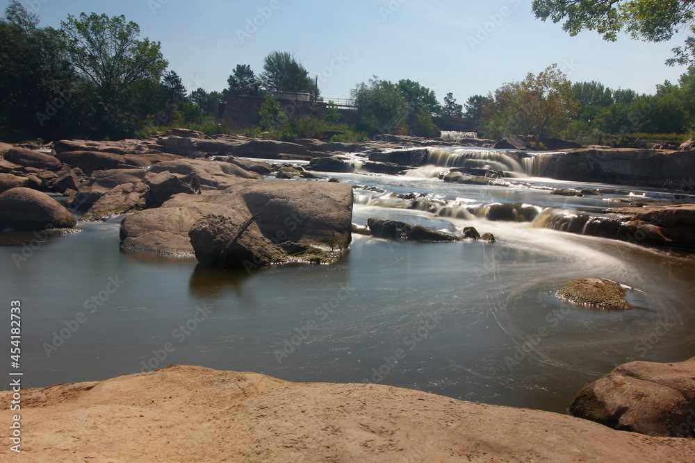 Views of Falls Park, Sioux Falls, South Dakota Views of Falls Park, Sioux Falls, South Dakota