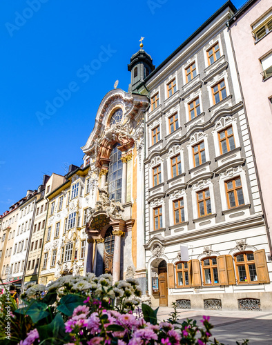 old town of munich - germany photo