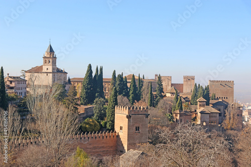 Palace of the Alhambra in Granada, Spain