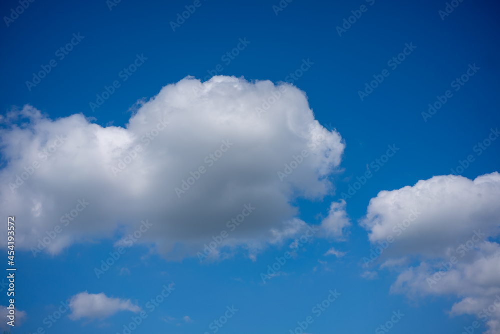 Perfect blue sky with white clouds Perfect blue sky with white clouds