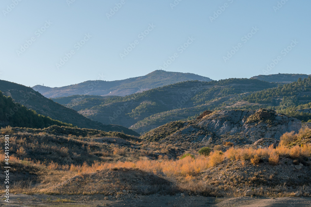 Fototapeta premium mountainous landscape in southern Spain