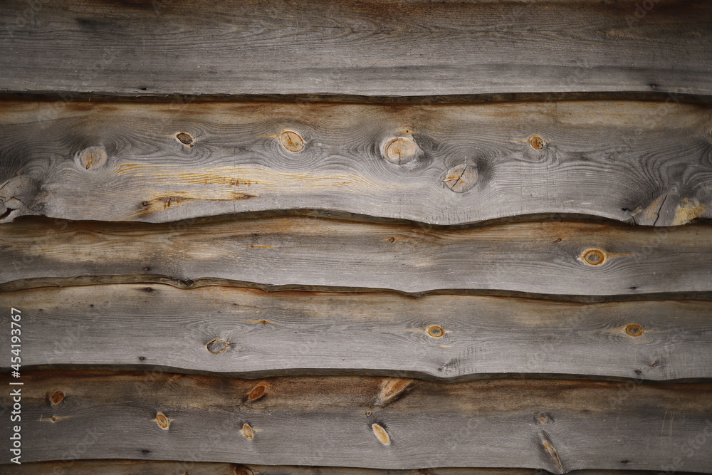 Fototapeta premium Deski drewniane poziome niejednolite tło