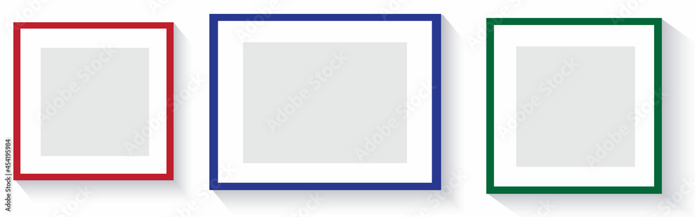Set of colorful wooden frames. Wooden square picture frames of colorful set for your web design. Abstract colorful picture frames on vintage background. Vector set of color photo frames on the wall.
Set of colorful wooden frames. Wooden square picture frames of colorful set for your web design. Abstract colorful picture frames on vintage background. Vector set of color photo frames on the wall.