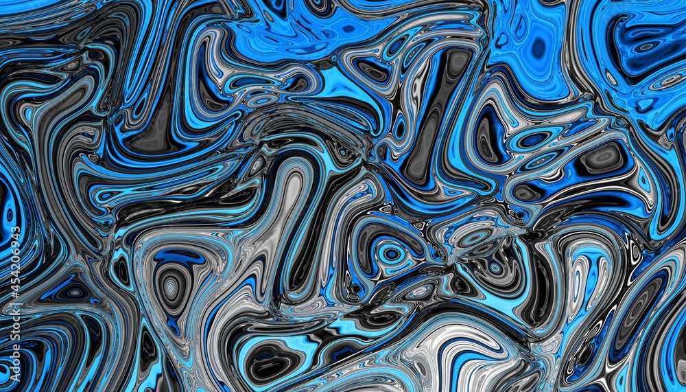 Wavy abstract futuristic background