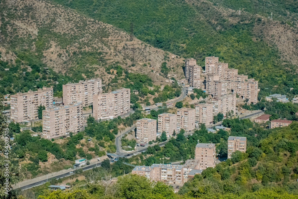 view of the town in Armenia