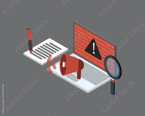 IT incident report is documentation of an event that has disrupted the normal operation of some IT system