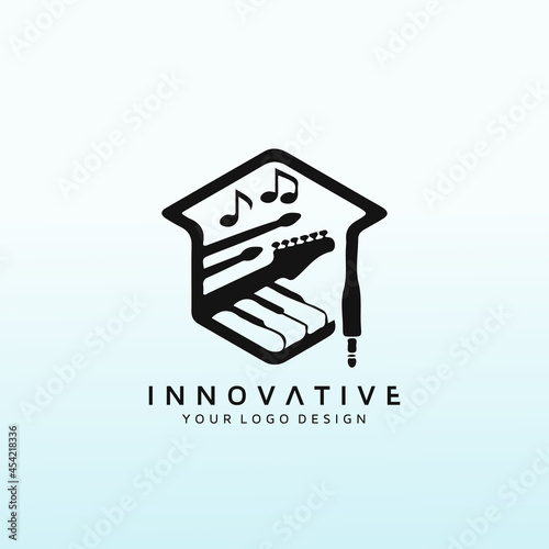 MUSIC Education Design a Professional logo letter RD