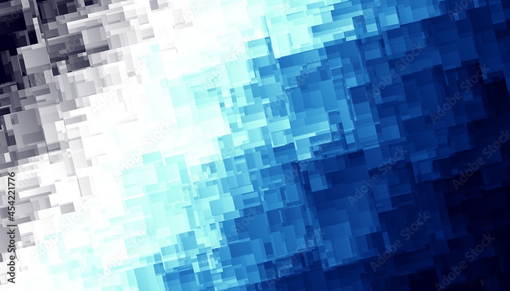 Abstract digital geometrical pattern. Horizontal orientation. Abstract digital geometrical pattern. Horizontal orientation.
