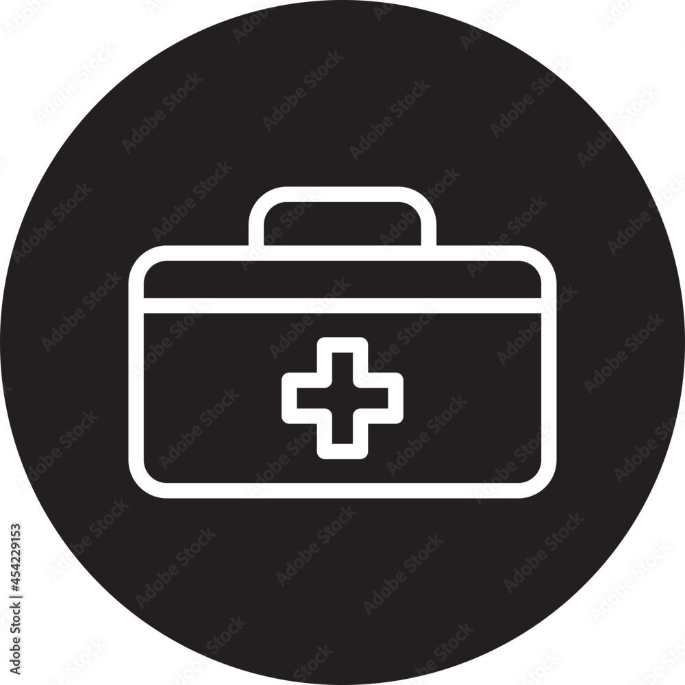 first aid kit glyph icon first aid kit glyph icon