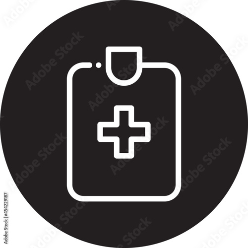 Medical History glyph icon