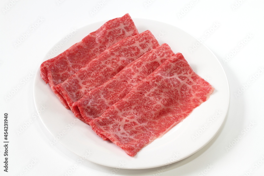 牛もも肉スライスすき焼き用(秋田県産黒毛和牛等級5) 牛もも肉スライスすき焼き用(秋田県産黒毛和牛等級5)