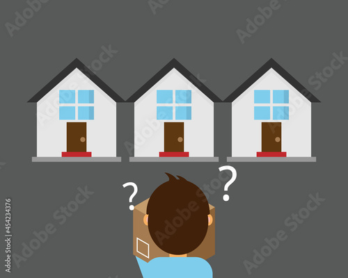confused for the house address for delivering service and can't find the house to deliver