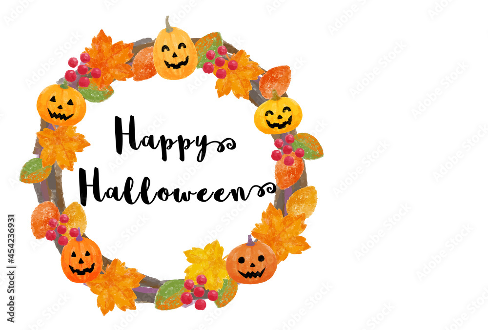 ハロウィンリース ジャックオランタン ハロウィンリース ジャックオランタン