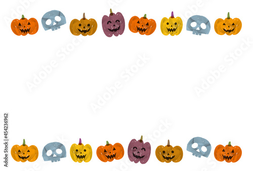 ハロウィンフレーム　ジャックオランタン