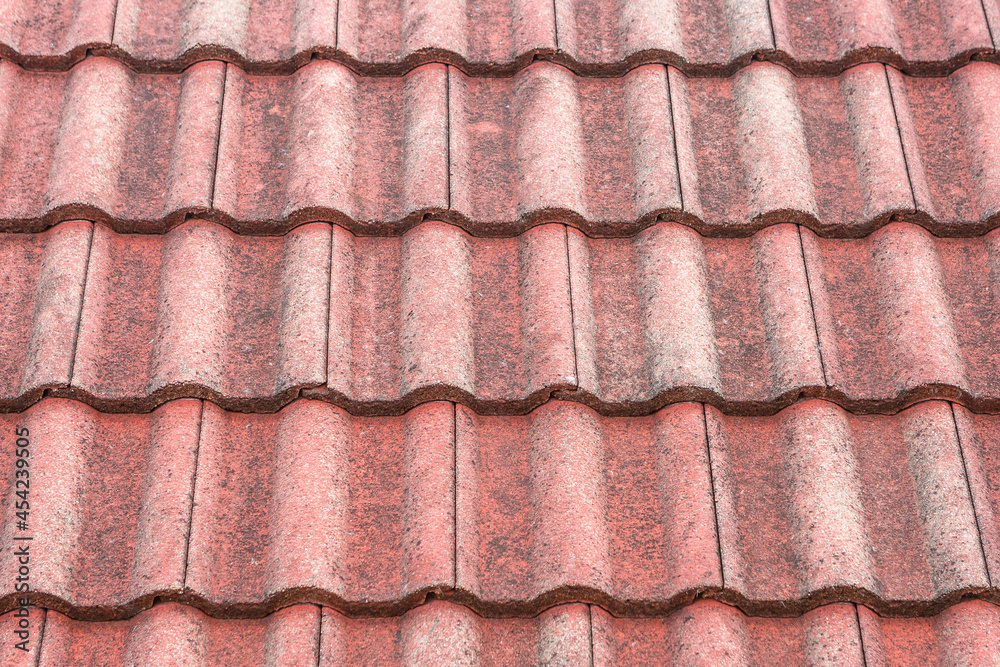 Pattern of old Concrete roof texture background Pattern of old Concrete roof texture background