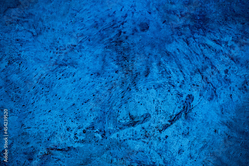 Blue mortar background, cement texture 