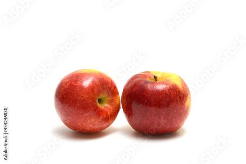 Fresh Red Apple isolated on white background
