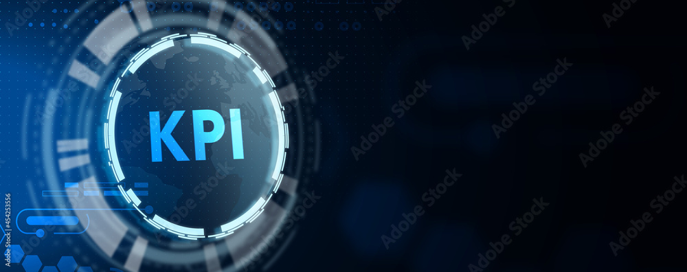 KPI Key Performance Indicator for Business Concept. Business, Technology, Internet and network concept. 3d illustration KPI Key Performance Indicator for Business Concept. Business, Technology, Internet and network concept. 3d illustration