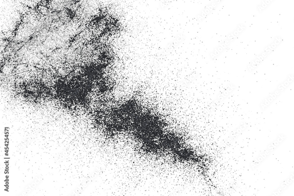 Fototapeta premium Dust and Scratched Textured Backgrounds.Grunge white and black wall background.Dark Messy Dust Overlay Distress Background. Easy To Create Abstract Dotted, Scratched