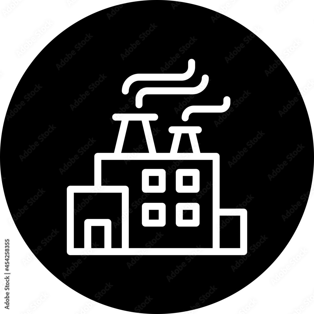 factory glyph icon factory glyph icon