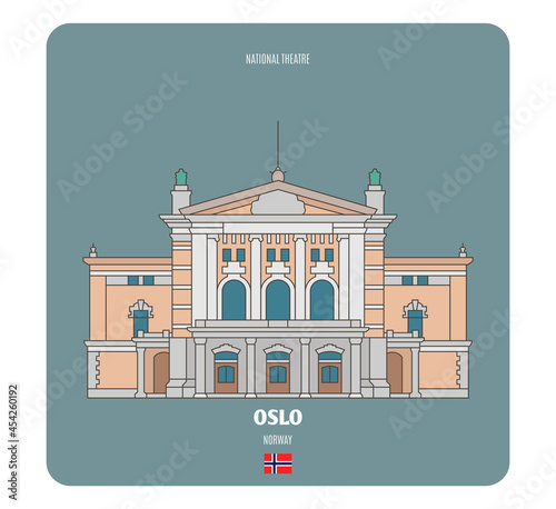 National Theatre in Oslo, Norway