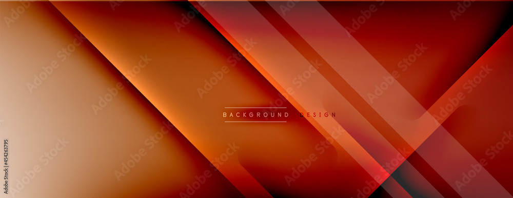 Abstract background. Shadow lines on bright shiny gradient background. Abstract background. Shadow lines on bright shiny gradient background.