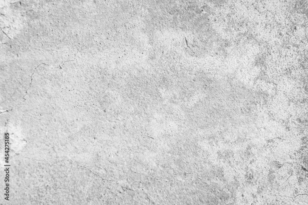 Obraz premium White concrete close up retro plain white color cement wall panoramic background texture