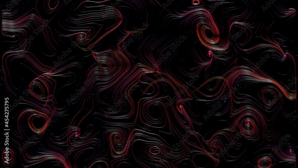 Abstract swirls and curls of colorful strokes background Abstract swirls and curls of colorful strokes background