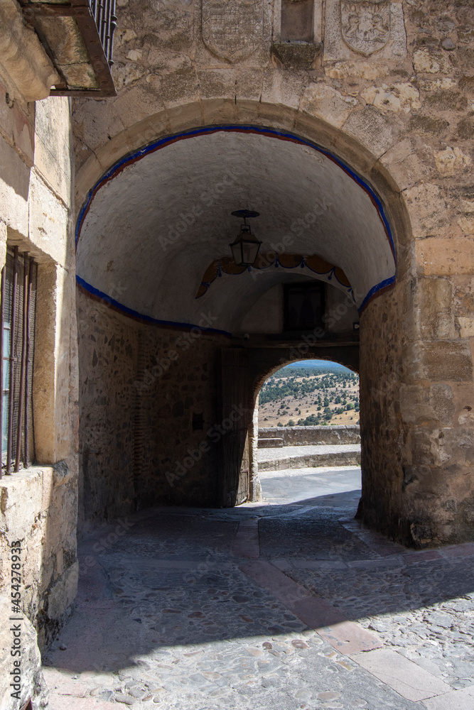 Túnel de la Puerta de la Villa en Pedraza