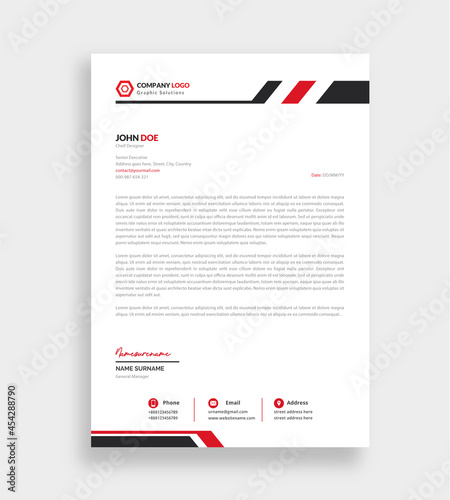  The Letterhead Design